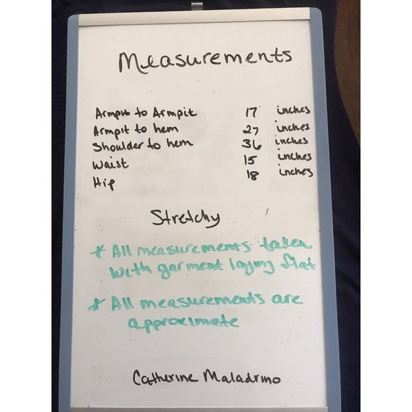 Catherine Maladrino Midi Sheath Dress L Cap Sleeve Embroidery Navy Blue Stretchy - Picture 9 of 9